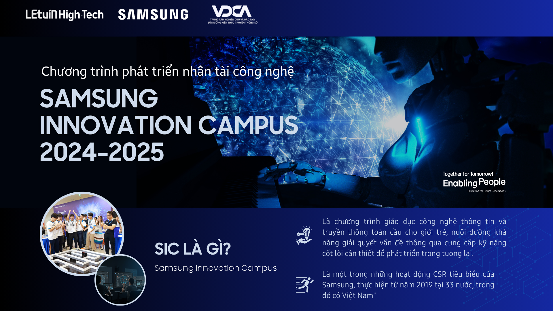Chương trình ươm mầm tài năng công nghệ Samsung Innovation Campus 2024-2025